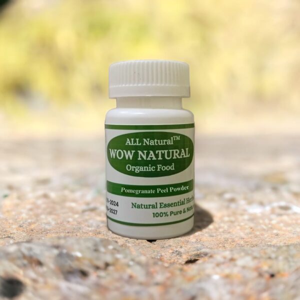Pomegranate Peel Powder | Wow Natural Pomegranate Peel Powder | 100% Pure Product