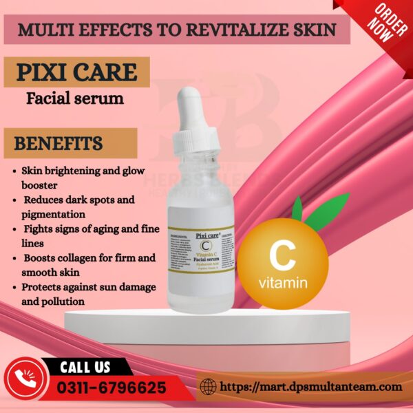 Wow Vitamin-c Serum for Mature Skin, All-In-One Formula Hydrates, Firms, Lifts, Smooths, Targets Age Spots, Wrinkles, Vitamin C Serum