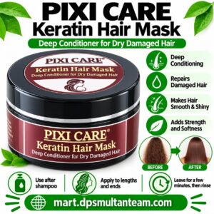 Pixi Care Keratin Hair Gel Mask Deep Conditioner Damaged Hair